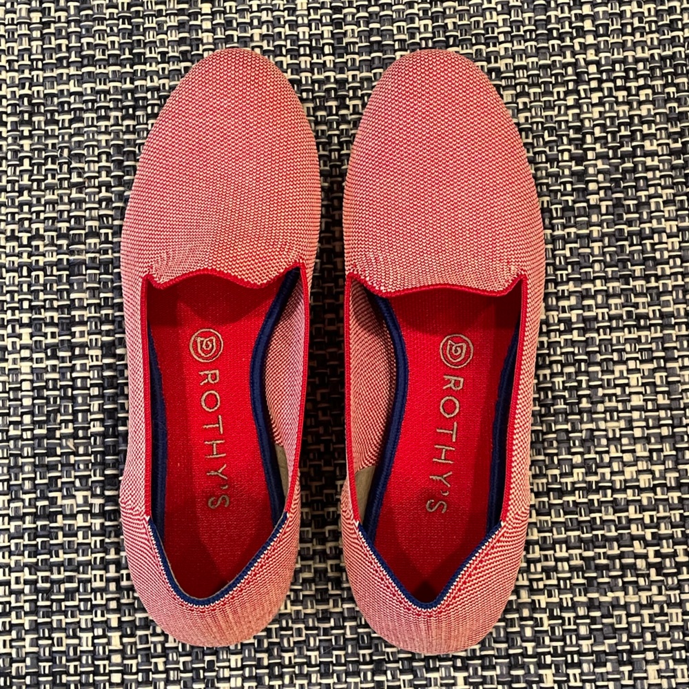 Rothy's The Loafer Lollipop Red 8.5